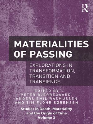 cover image of Materialities of Passing